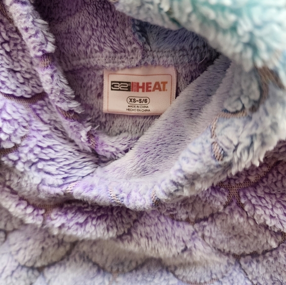 32 Degrees Purple and Blue Kids Pajama Nightgown - Picture 4 of 5